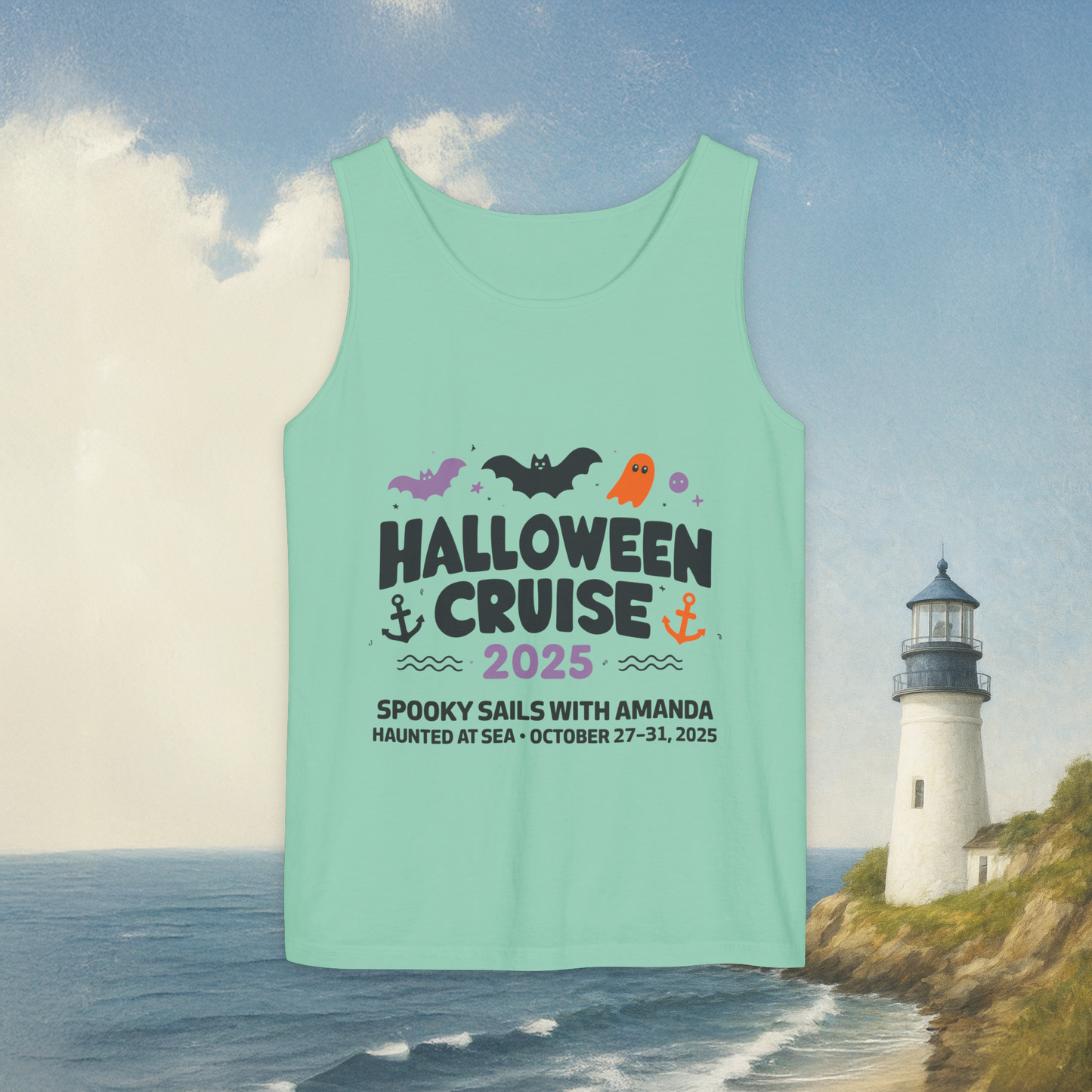 Halloween Cruise 2025 Tank Top