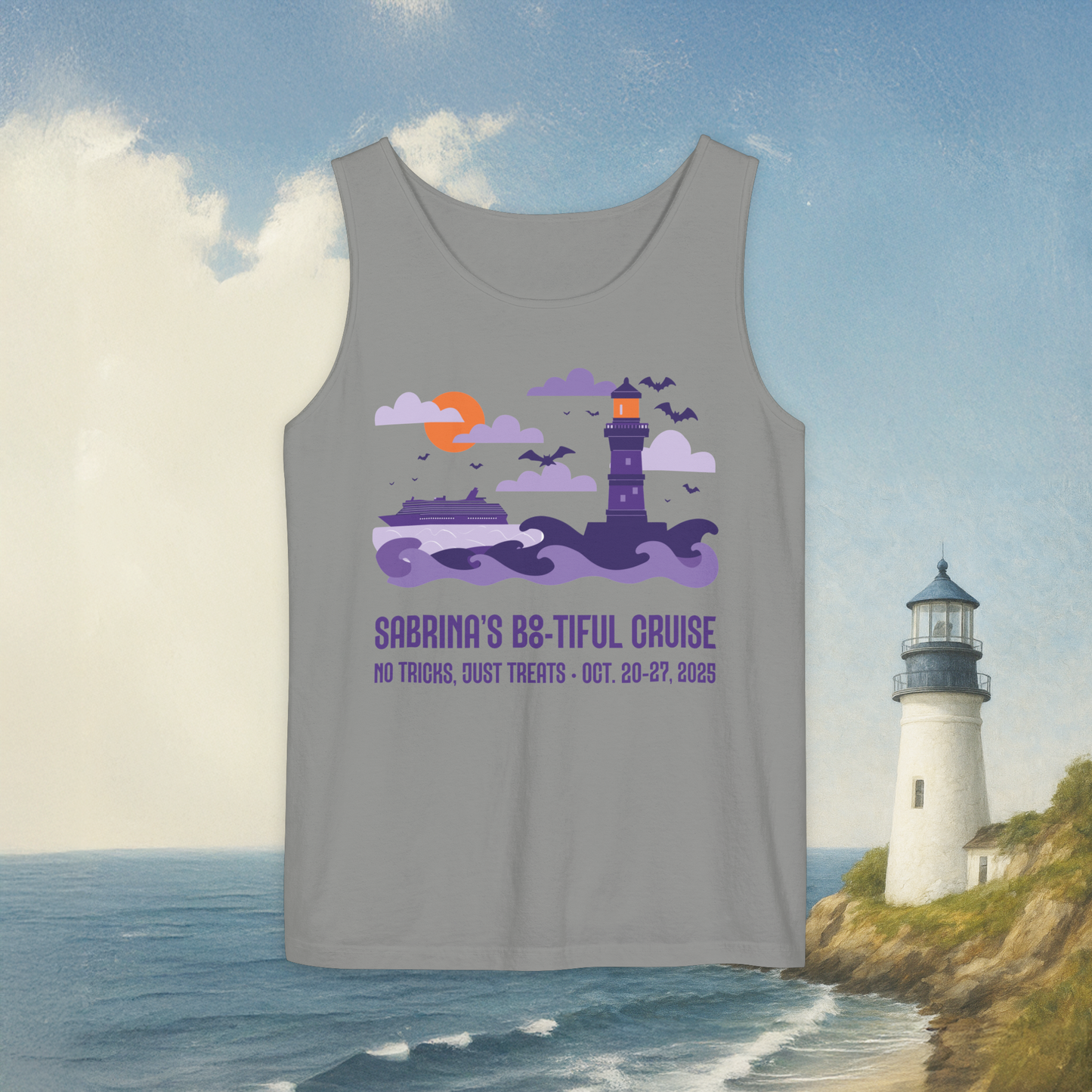 Halloween Tower Tank Top