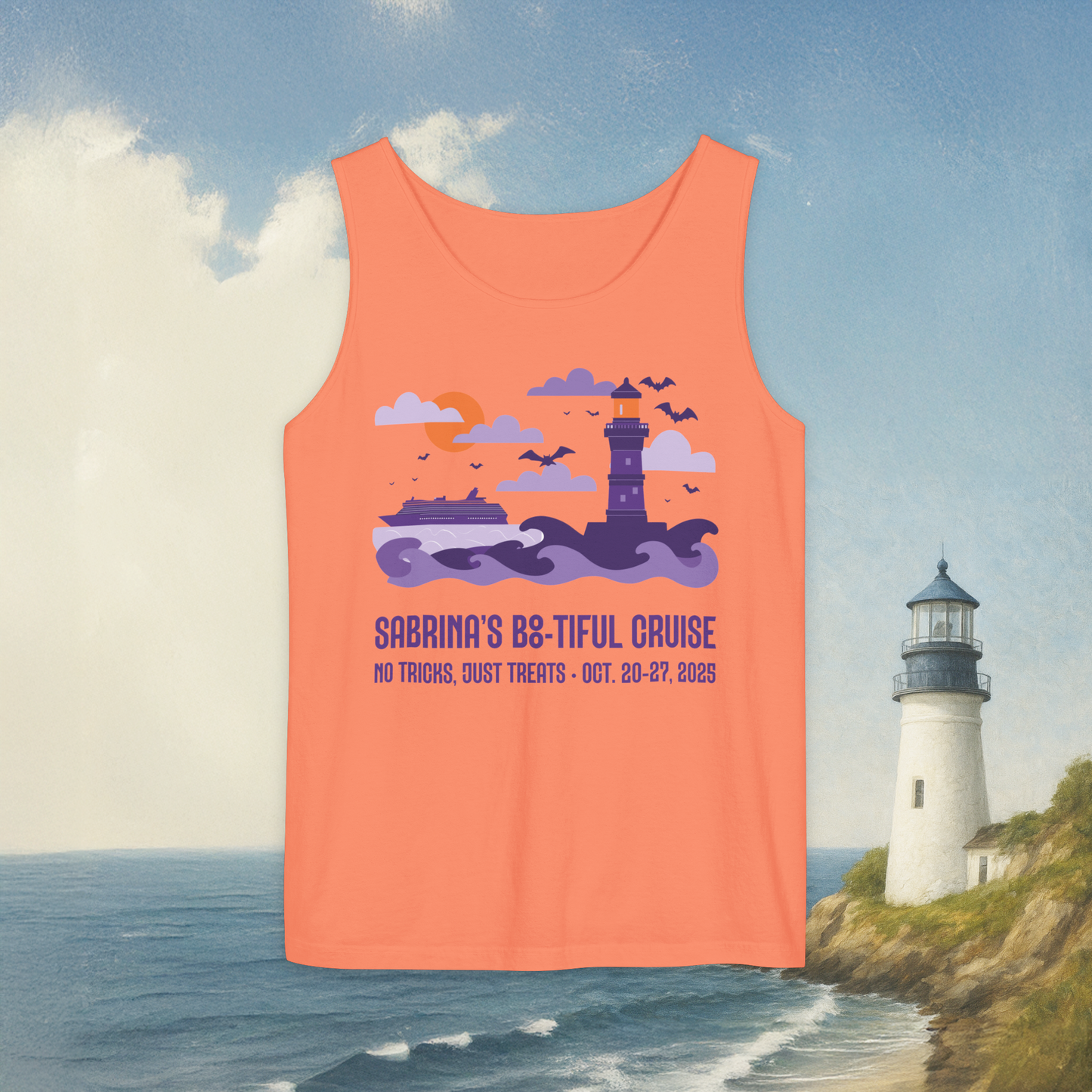 Halloween Tower Tank Top