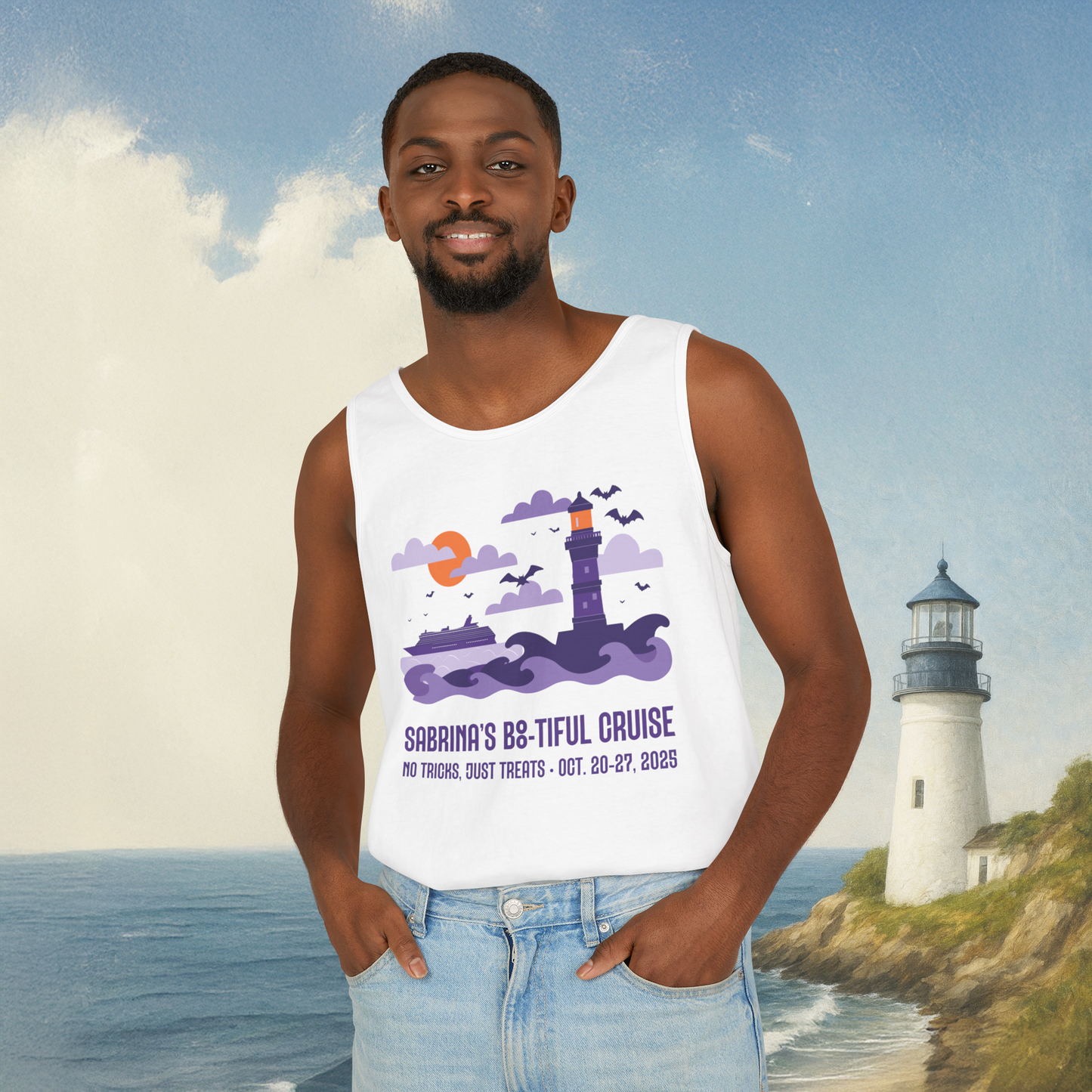 Halloween Tower Tank Top