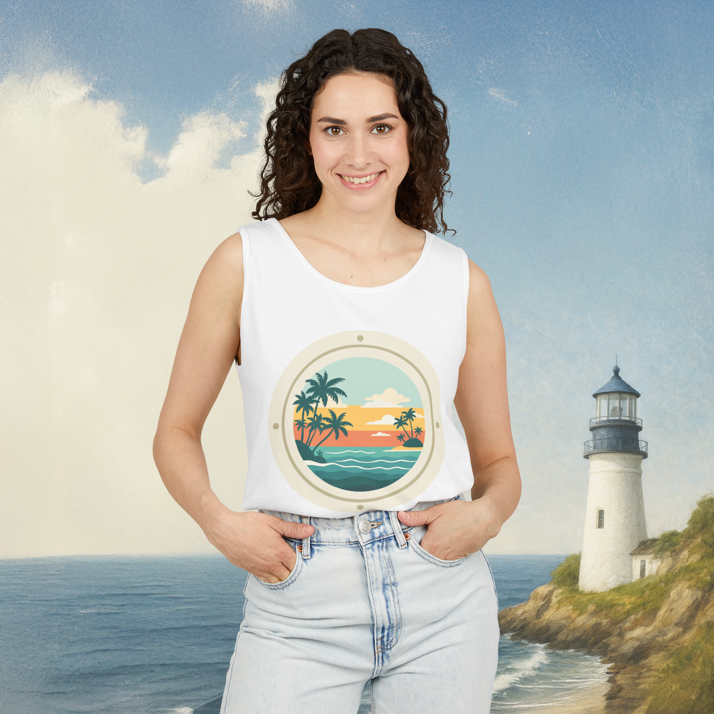 Island Window Tank Top
