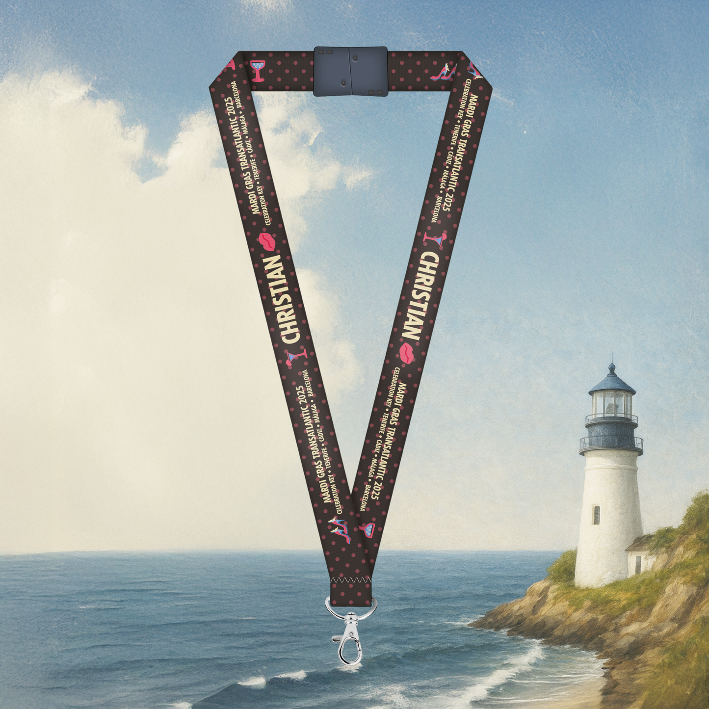 Bachelorette Cruise Lanyard
