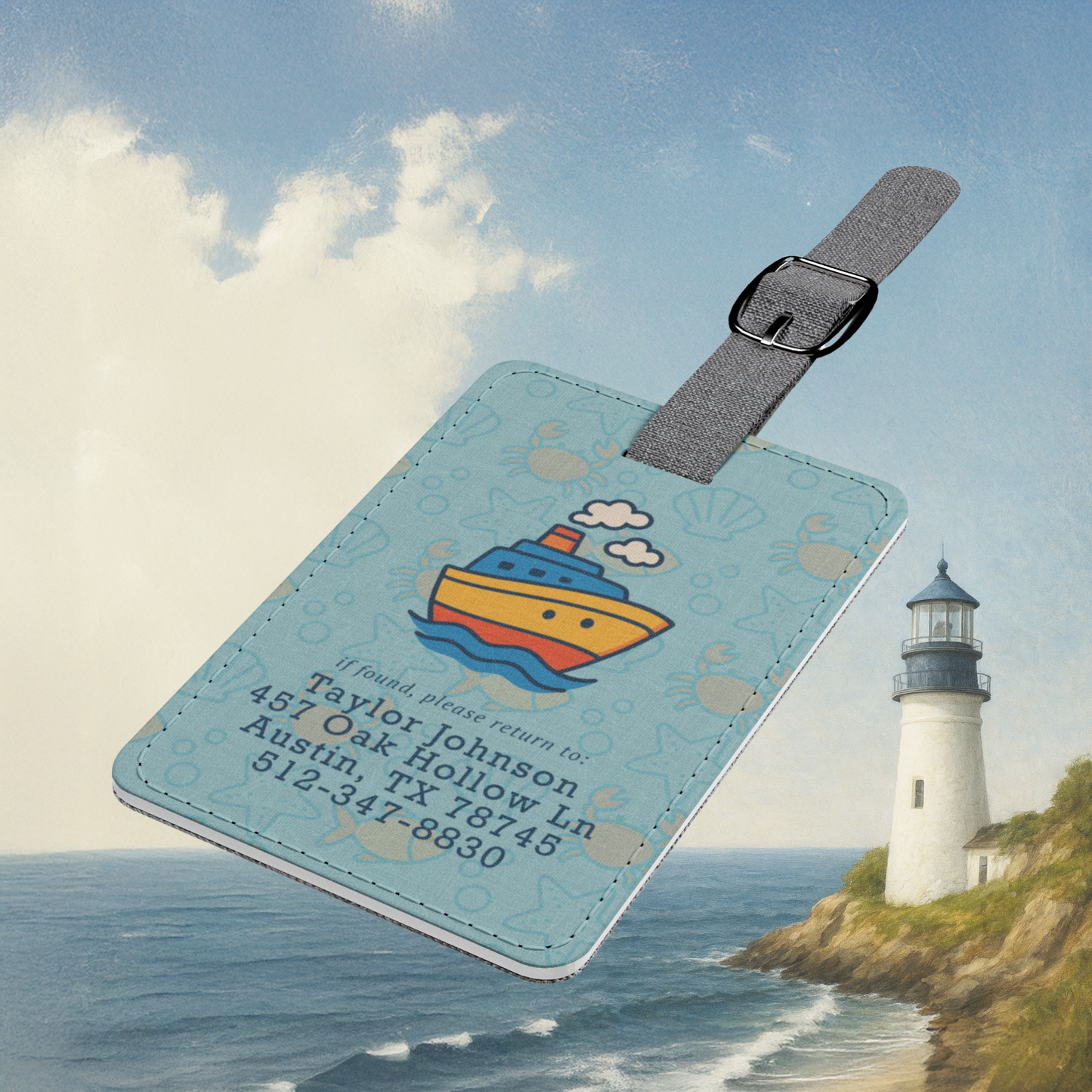 Cruise Fun Luggage Tag