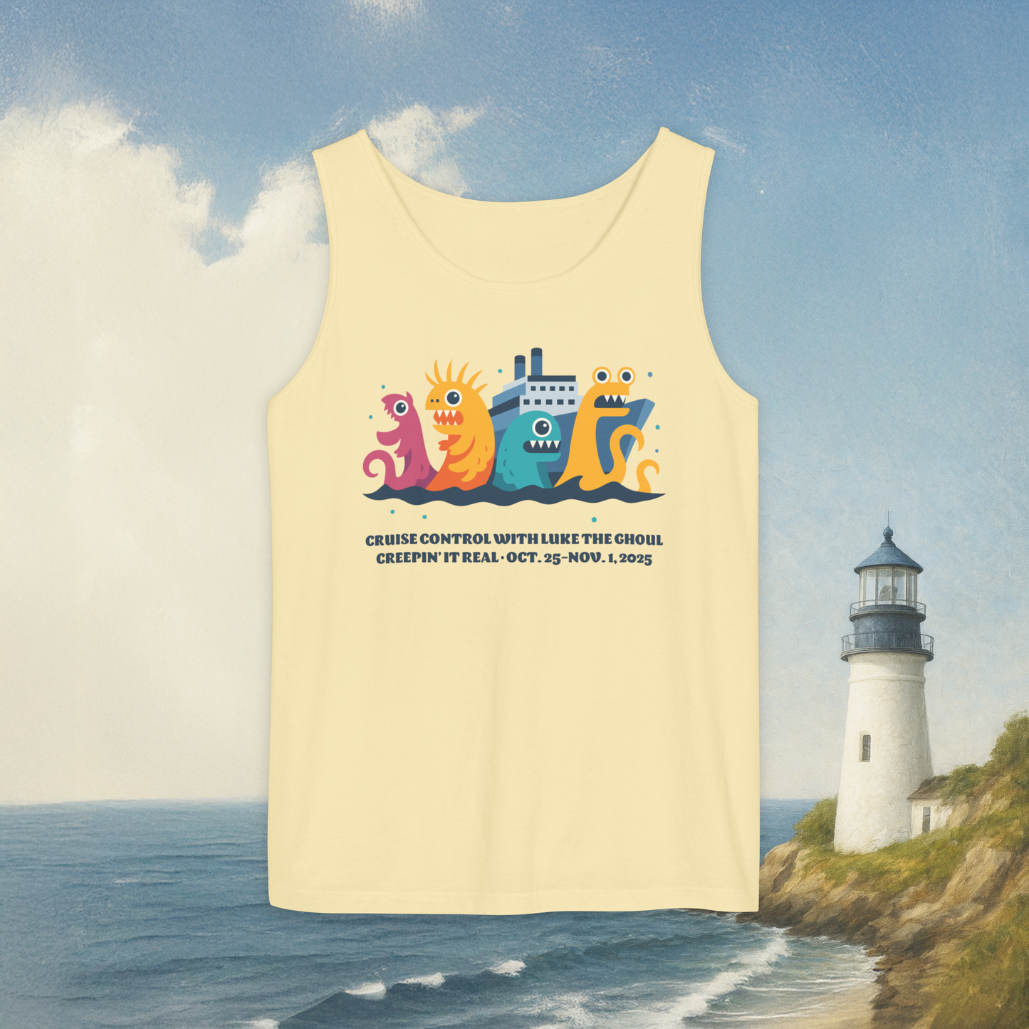 Monsters Boat Tank Top