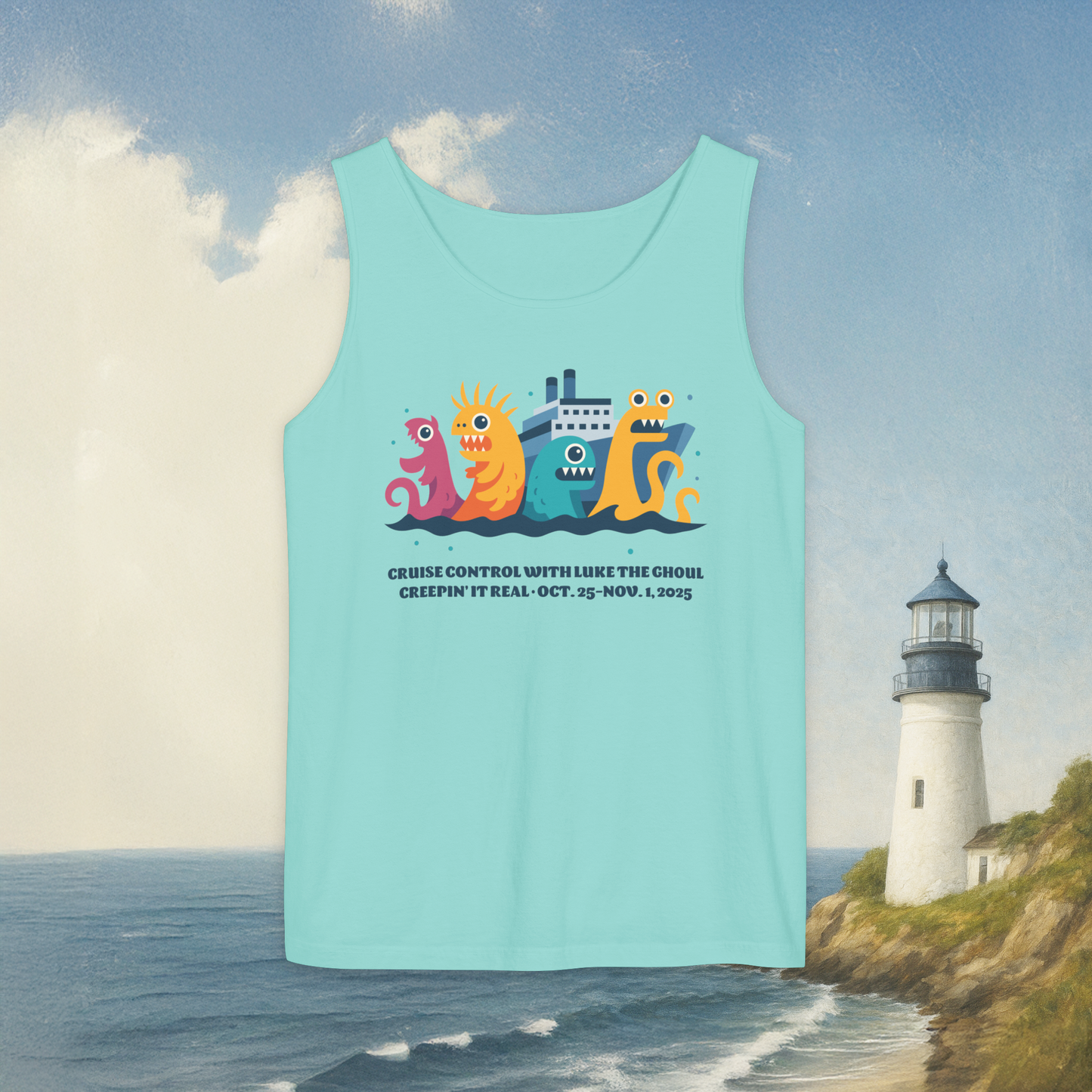 Monsters Boat Tank Top