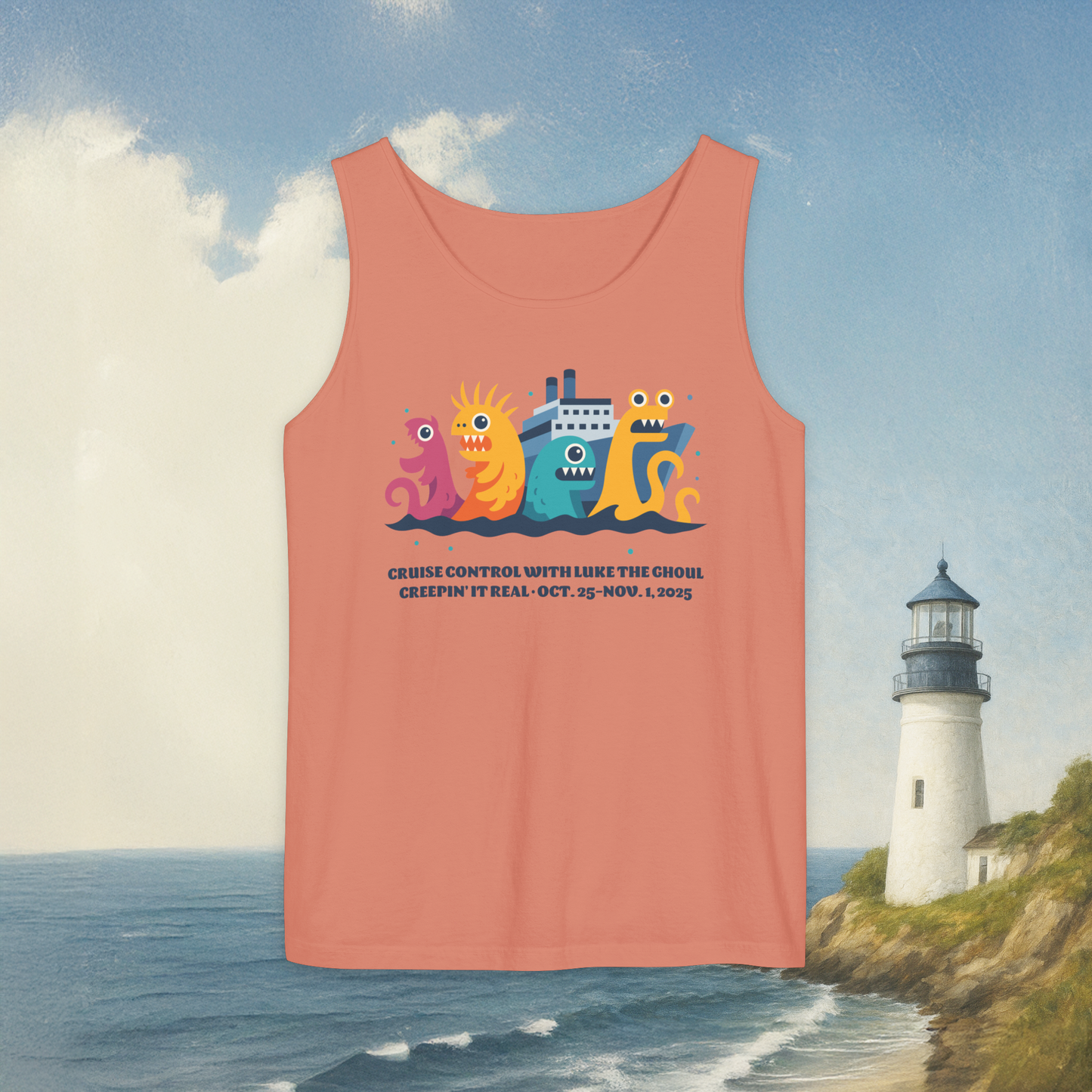 Monsters Boat Tank Top
