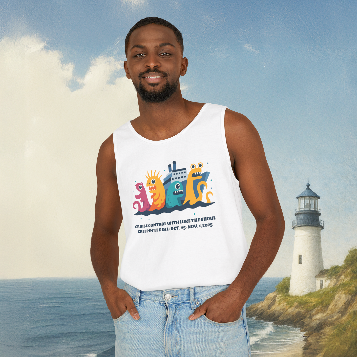 Monsters Boat Tank Top