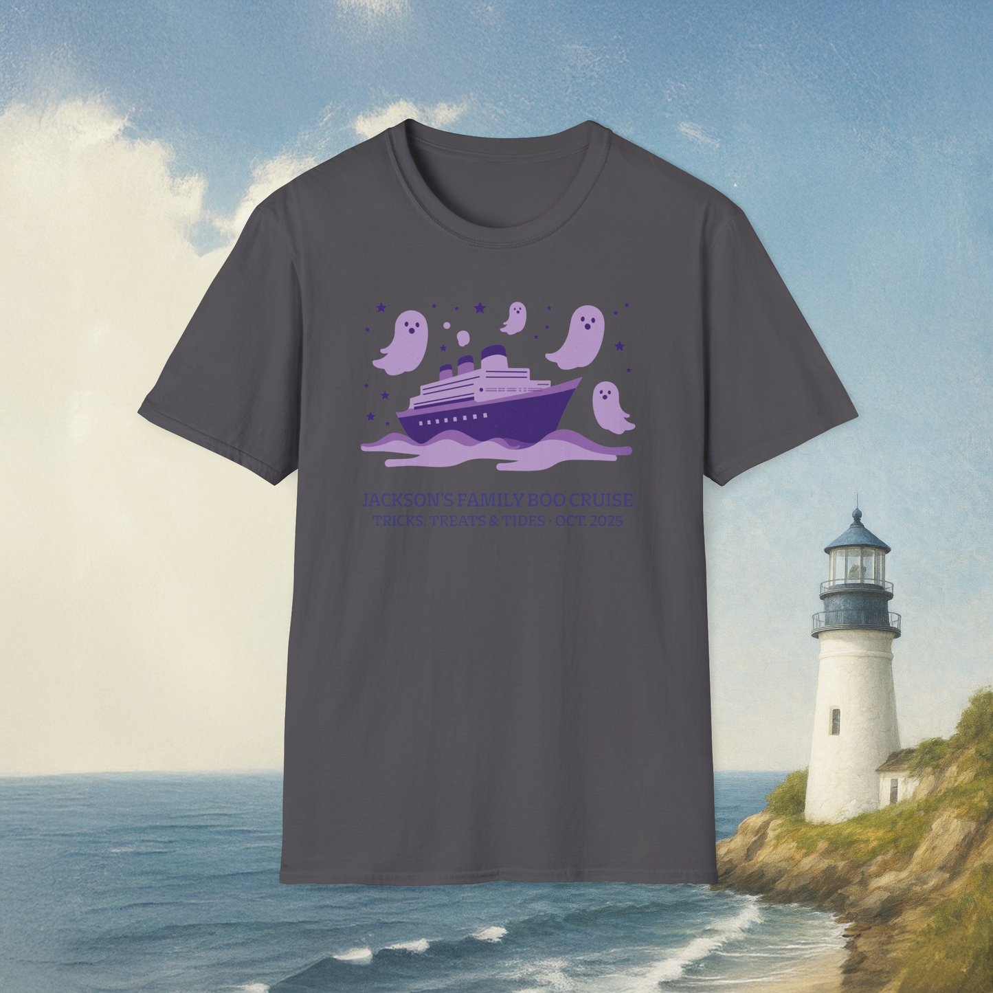 Purple Ghost T-Shirt