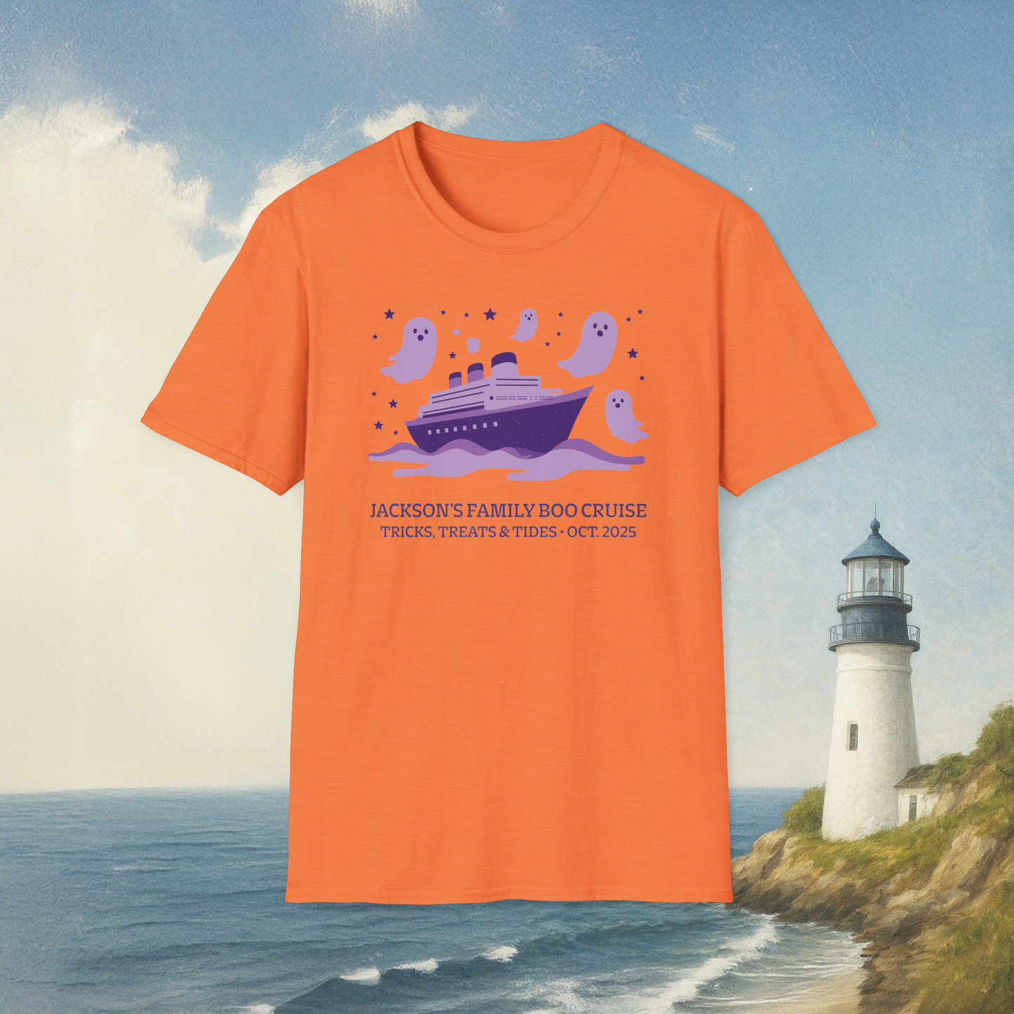 Purple Ghost T-Shirt