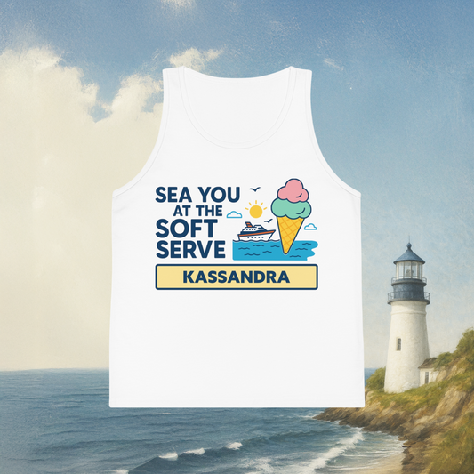 Sea You at the Soft Serve Kids Tank Top