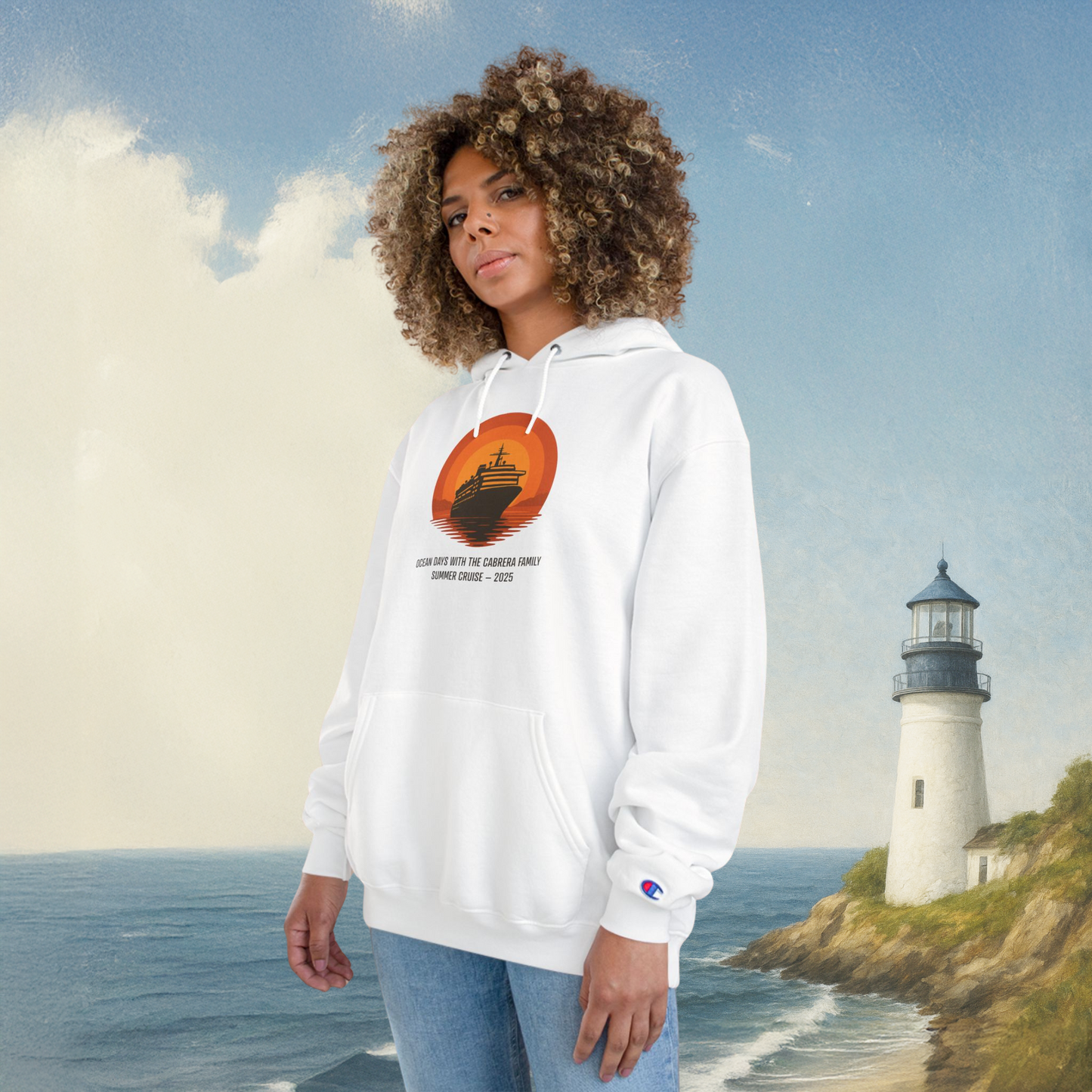 Sunset Boat Hoodie
