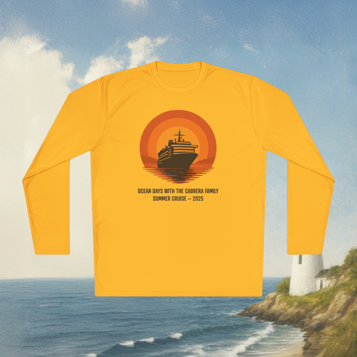 Sunset Boat Long Sleeve