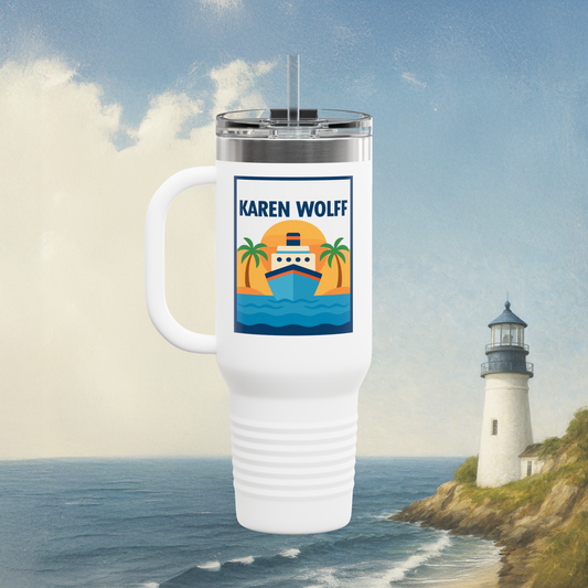 Cruise Sunset Insulated Travel Mug 40oz