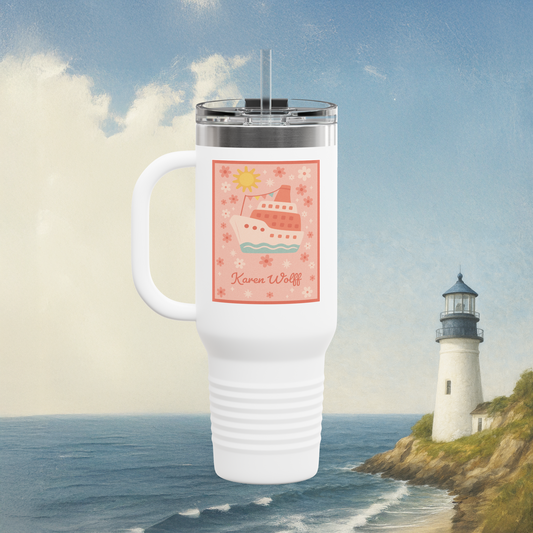 Insulated Travel Mug, 40oz