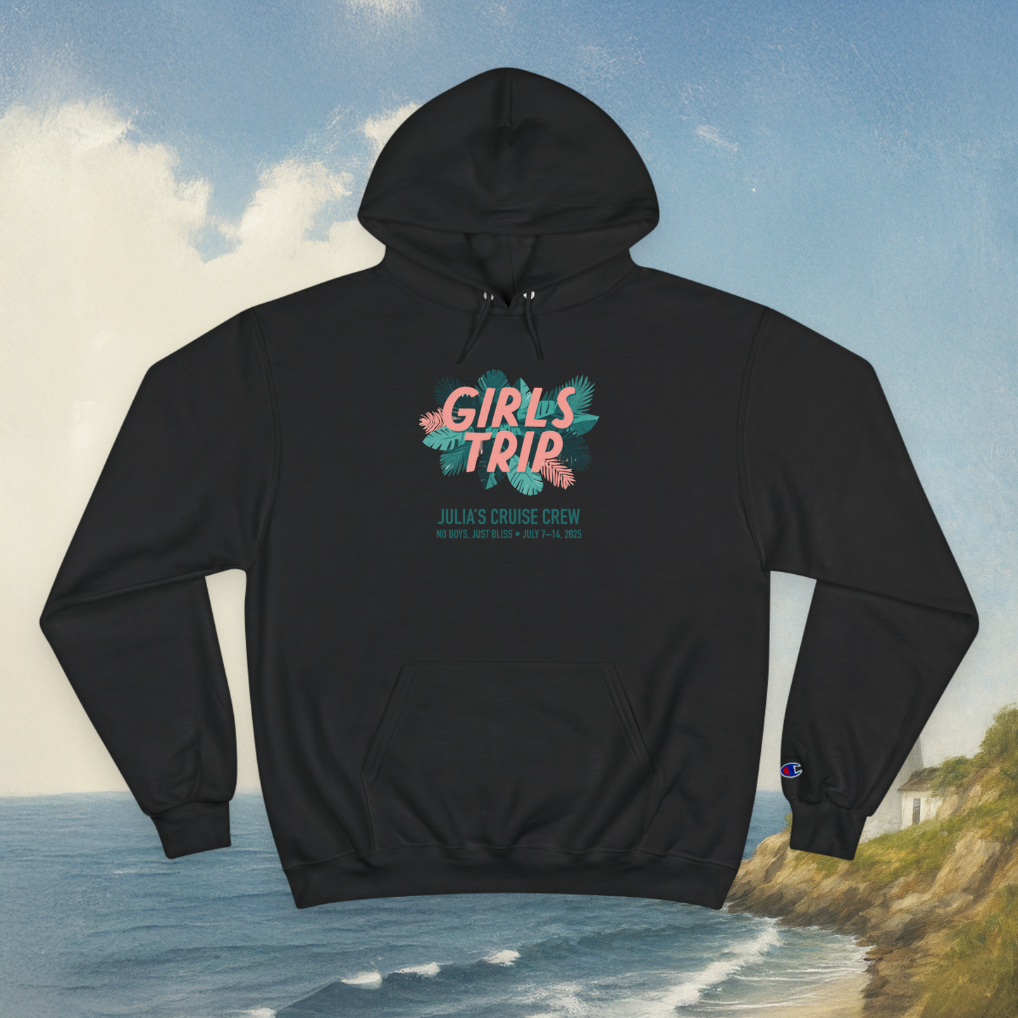 Tropical Girls Trip Hoodie