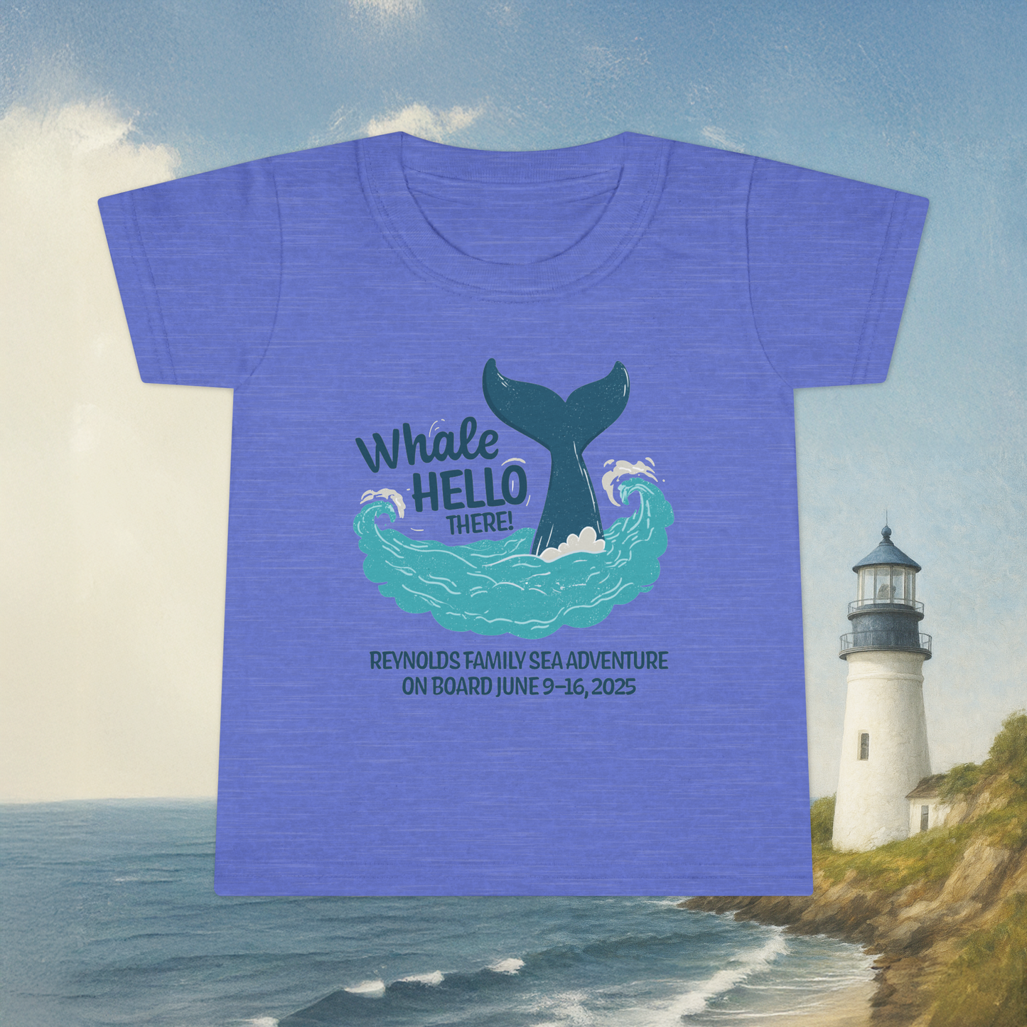Whale Hello Toddler T-Shirt