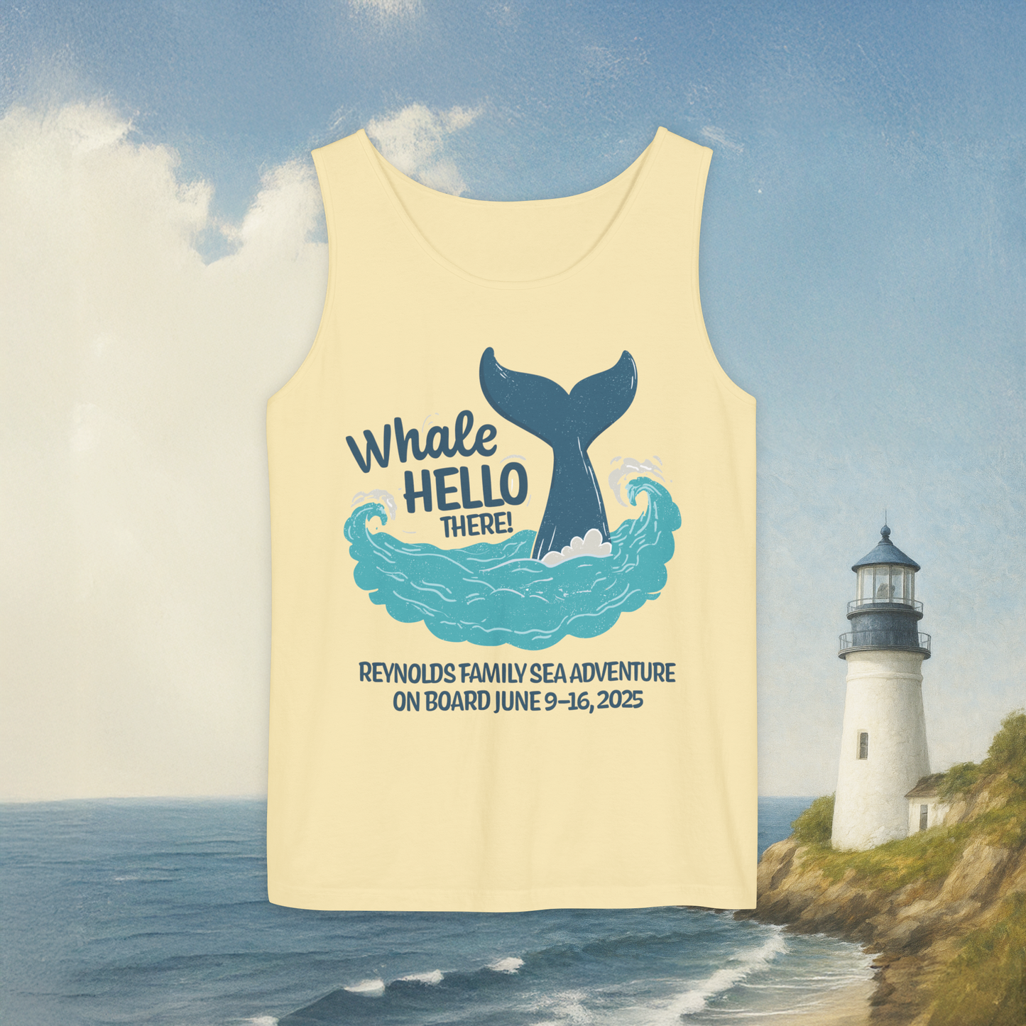 Whale Hello There Tank Top
