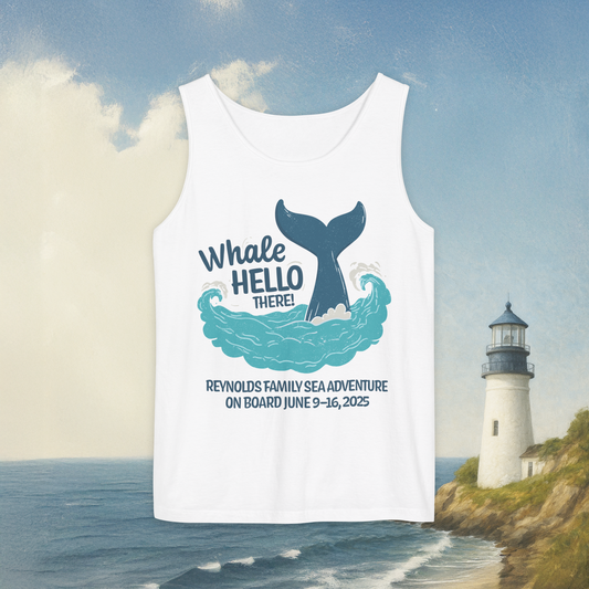 Whale Hello There Tank Top
