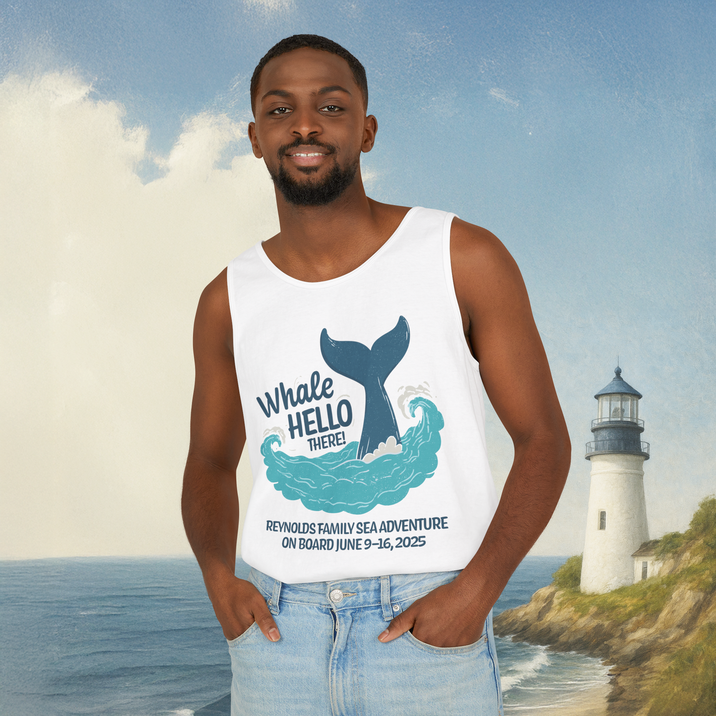 Whale Hello There Tank Top